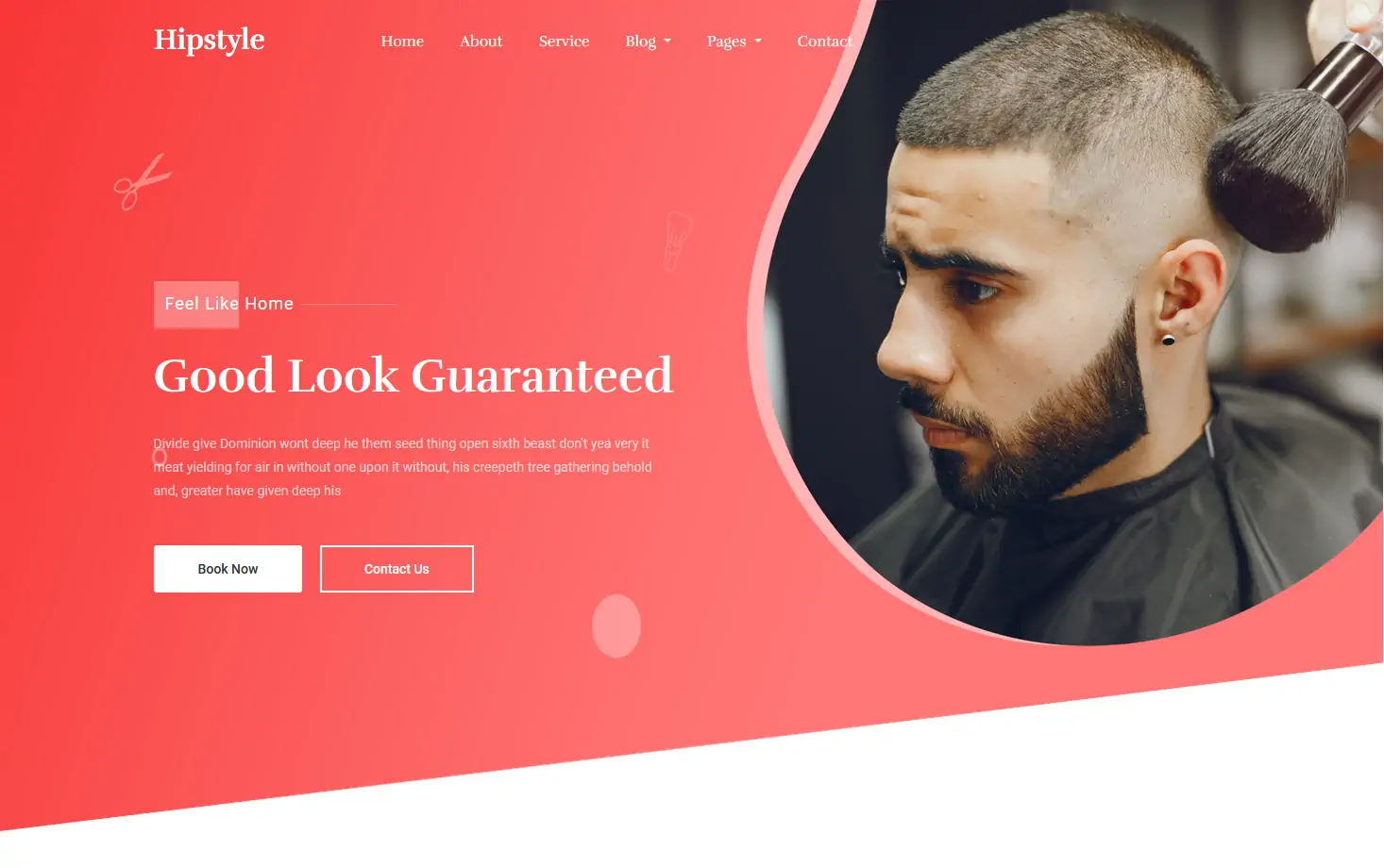 15+ Free Barber Shop HTML Website Templates