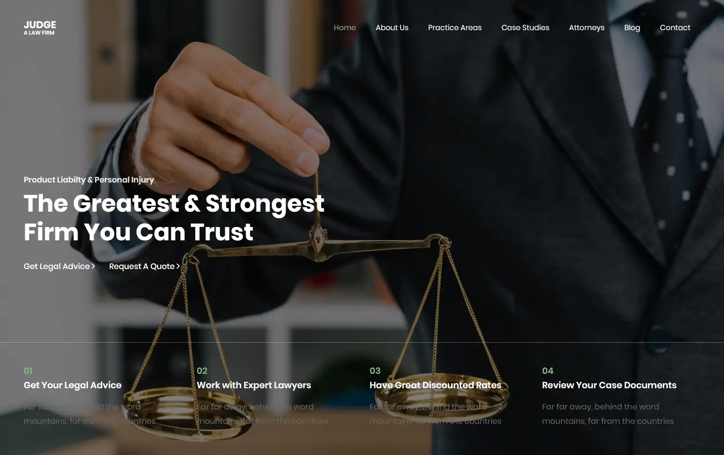 Judge: one of the Best Free Law Services Website Template | Best Free  HTML/CSS Templates