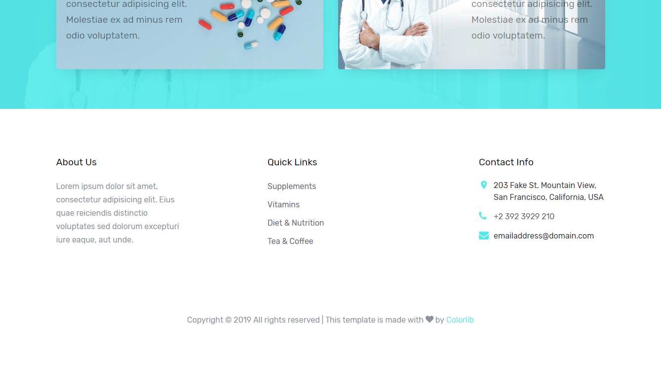 Pharma A Free Pharmacy Website Template Best Free HTML CSS Templates