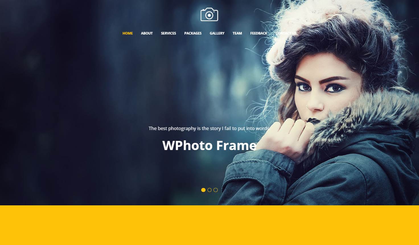 Focus A Nice Photography Website Template Best Free Html Css Templates